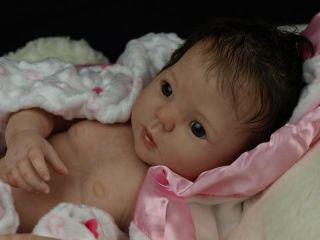 Reborn Baby OOAK Donna RuBert Kimi Newborn Infant Girl Doll