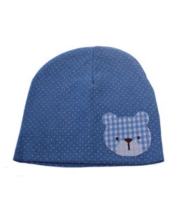 Cute Cotton Infant Baby Hat Bear Head Beanies Girls Boys Hat Newborn Cap Cloth