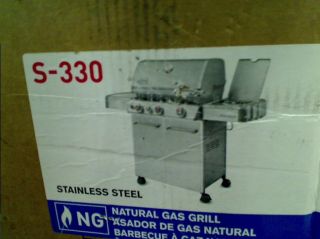 Weber 6670001 Genesis s 330 Natural Gas Grill Stainless Steel