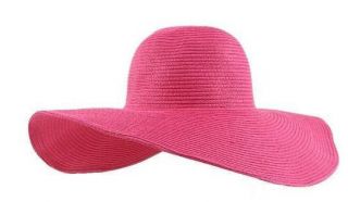 Rose Red Ladys New Women's Wide Large Brim Summer Beach Sun Hat Straw Beach Cap
