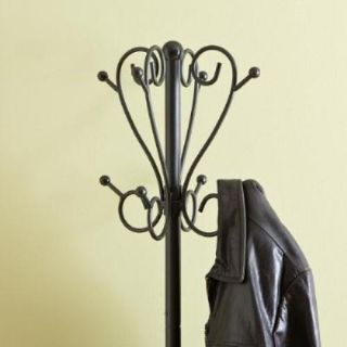 Tuscan Scolling Metal Iron Coat Rack Umbrella Stand New