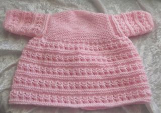Adorable Hand Knitted Pram Set with Free Socks for New Baby Reborn Doll OOAK
