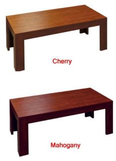 New Mahogany or Cherry Finish Coffee Home Office Guest Reception Room Tables