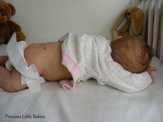 Precious Little Babies Prototype Reborn Baby Girl Doll Serah by Adrie Stoete