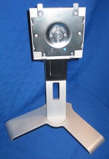 Dell 1908FB 1908FP LCD Flat Panel Monitor Stand Base 17" 19" 1908FPT Silver