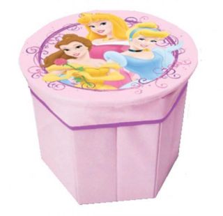 Buy 1 Get 1 Free Disney Princesses Mouse Storage Seat Stool Chair Box Pouffe Toy