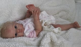 Doves Nursery Realistic Reborn Baby Girl Adrie Stoete Lola Sculpt