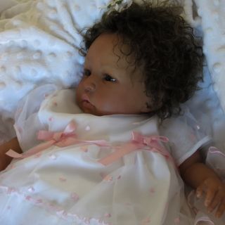 Doves Nursery♥ Ethnic Reborn Baby Girl Infant ♥ Aleina Peterson Sculpt ♥
