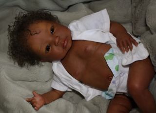 Doves Nursery African American Reborn Baby Girl Shyann