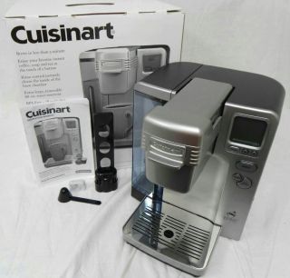 Cuisinart Single Serve Brewing System Coffee Maker by Keurig Silver SS 700