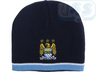 HMNC07 Manchester City Official Knitted Hat Cap