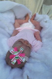 Stunning Realistic Reborn Baby Girl 5 lbs Heavy Adrie Stoete Frankie Manning