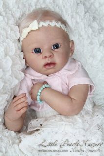 Reborn Baby Doll Amelie by Linda Murray Now Baby Girl Alisa