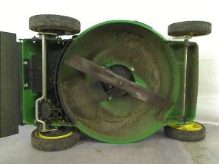 John Deere JS36 22" Rear Wheel Drive Self Propelled Walk Behind Gas Mower $429