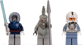 Lego Star Wars Mini Figure Set Anakin Thi Sen Clone Pilot New Mint Minifigs
