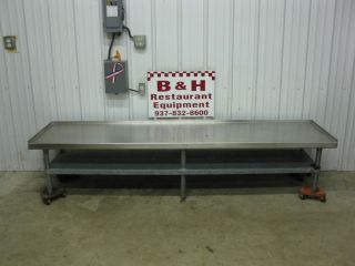 96" Stainless Heavy Duty Equipment Griddle Stand Table