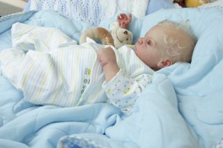 Beautiful Lifelike Reborn Baby Boy Max by Gudrun Legler New Anthony