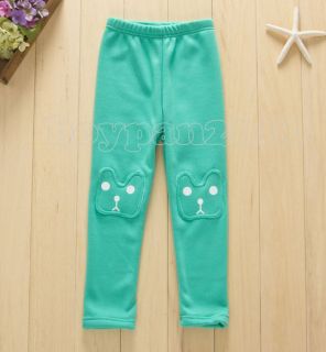 New Kids Toddlers Girls Lovely Rabbit Cotton Leggings Pants Trousers AGE2 8Y