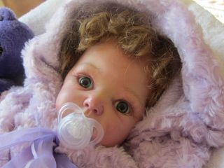 Valentine's Day Special Reborn Lifelike Baby Doll Girl Lola 20'' by Adrie Stoete
