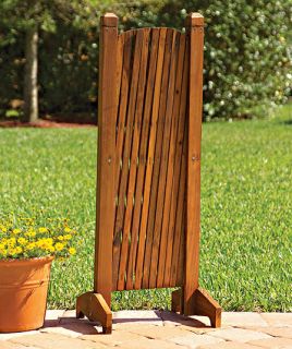 Portable Expandable Wood Pet Gate Safety Fence Trellis Dog Puppy Outdoor Indoor