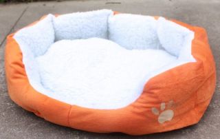 New Plush Warm Pet Puppy Dog Cat Bed Tent House with Mat