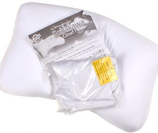 New Sobakawa Cloud Micro Air Bead Pillow Neck Shoulder Upper Back Support