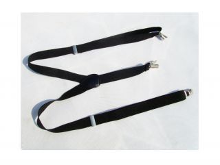 Unisex Boy Girl Men Women Adjustable Braces Suspenders 25mm Wide Fancy Dress