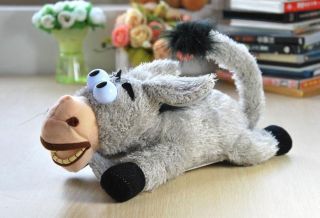 Rolling Laughing Donkey Plush Animal Electronic Toy