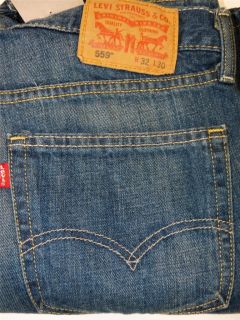 New Levi's Mens 559 Relaxed Straight Leg Jeans 30 38x30 34 Different Washes