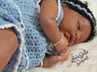 OOAK Reborn Ethnic Biracial Baby Girl Raleigh Marita Winters Le Crochet Oufit
