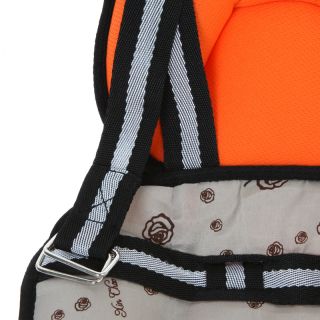 Baby Toddler Kids Infant Car Safety Booster Seat Cover Harness Cushion Orange