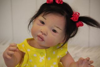 Harajuku Baby Ethnic Asian Full Body Soft Like Silicone Girl Rooted Lifelike