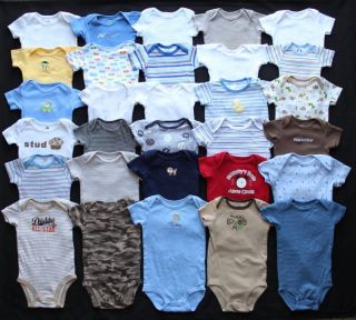 Baby Boy Newborn 0 3 3 6 Months One Piece T Shirt Clothes Lot