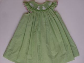 The Bailey Boys Smocked Bunny Easter Dress Angel Wings 18 MNTHS