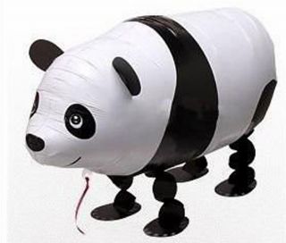 Panda Airwalker Pet Animal Foil Balloon Party Supplies Decoration Gift Favor