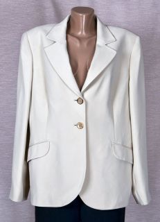 Burberry London Womens Jacket Blazer Coat Sz 52 Authentic 100