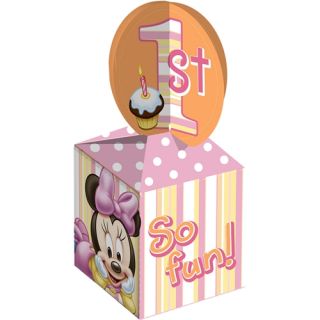 Minnie Mouse 1st Birthday Party Supplies Treat Boxes 4 Each