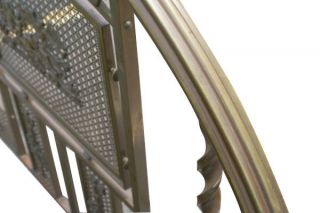Art Deco Iron Bronzed Bed