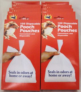Lot of 800 Disposable Dog Waste Pick Up Poop Bags