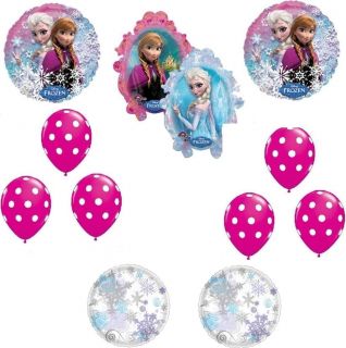15 PC Disney Frozen Movie Birthday Party Balloons Decorations 
