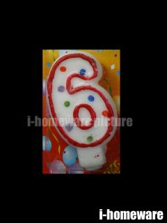 Happy Birthday Number Letter Words Candles Party Gift Supply All in One Listing