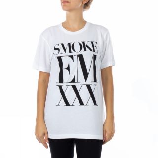 Nike Smoke Em Tee White T Shirt Womens