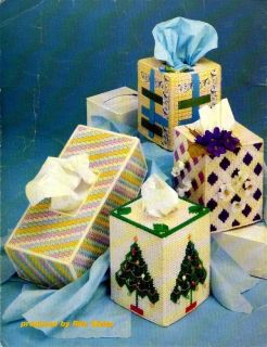 Plastic Canvas Pattern Tissue Box Covers