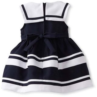 New Toddler Girls Bonnie Jean 4T Navy Sailor Capri Outfit Dress Clothes Easter