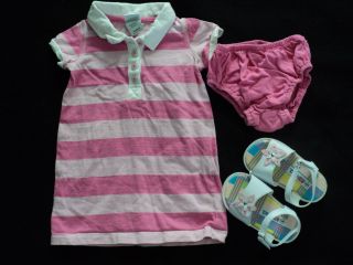 54 Pcs Used Baby Girl Newborn Infant Size 12 18 Months Spring Summer Clothes Lot