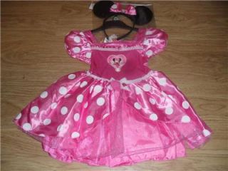 BNWT Disney Minnie Mouse Outfit Costume