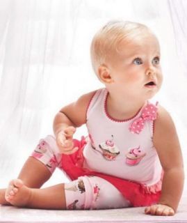 Girls Baby Ruffle Top Dress Pants Set 0 4years Bloomers Clothing 2 Pcs Costume