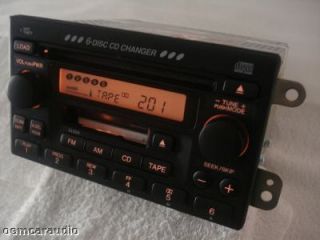 03 04 05 06 Honda CR V Radio Stereo 6 Disc Changer CD Player Am FM Factory