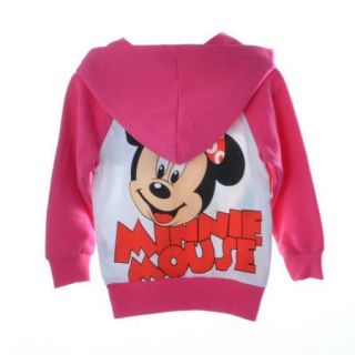 Toddler Kids Girls Minnie Mouse Long Sleeve Hoodies Top Shirt Sz 2 7T Sweater