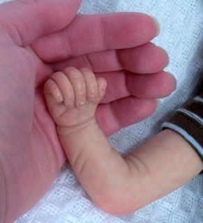 Precious Reborn Baby Boy Beautifully Detailed Preemie